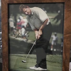 Golf Nick Prince autographed print